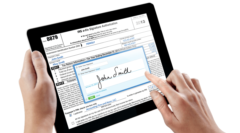 how to do the electronic signature