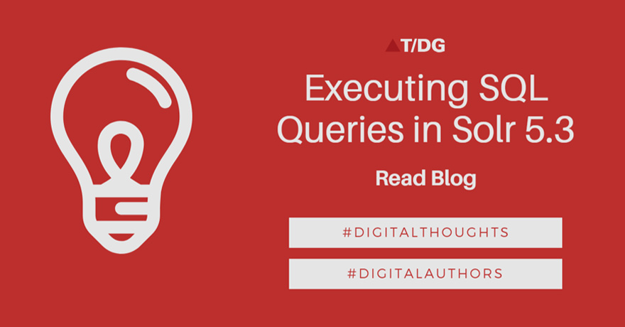 Solr 5. 3: Execute SQL queries