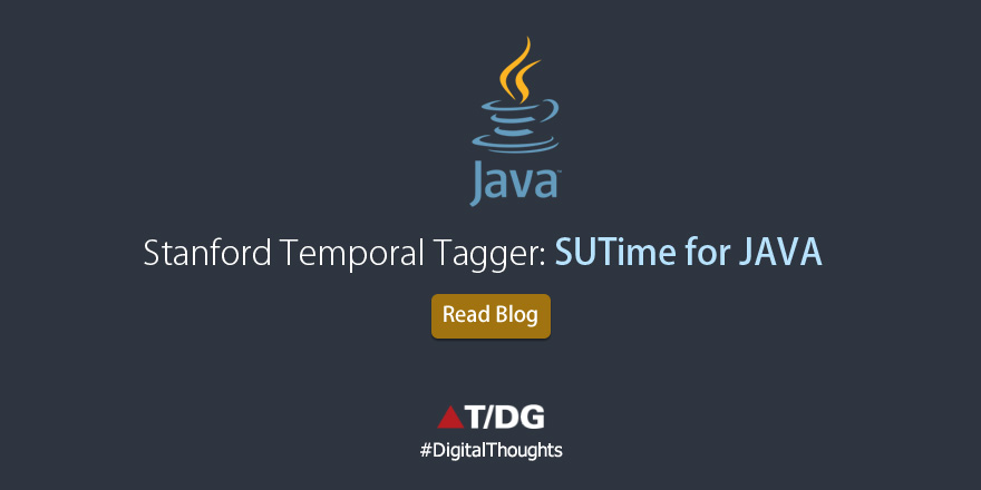 Stanford Temporal Tagger: SUTime for JAVA