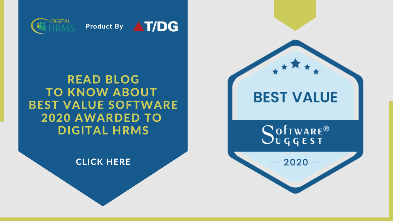 Best Value Software 2020 Award For Digital Hrms T Dg Blog Digital Thoughts